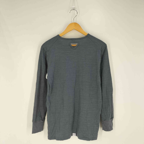 アルクフェニックス ALK PHENIX ラムウール Uネック ロングスリーブTシャツ メンズ JPN:M